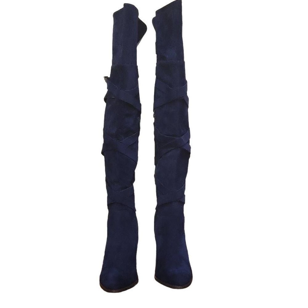 Shoe Dazzle Farren Over the Knee Heeled Boots